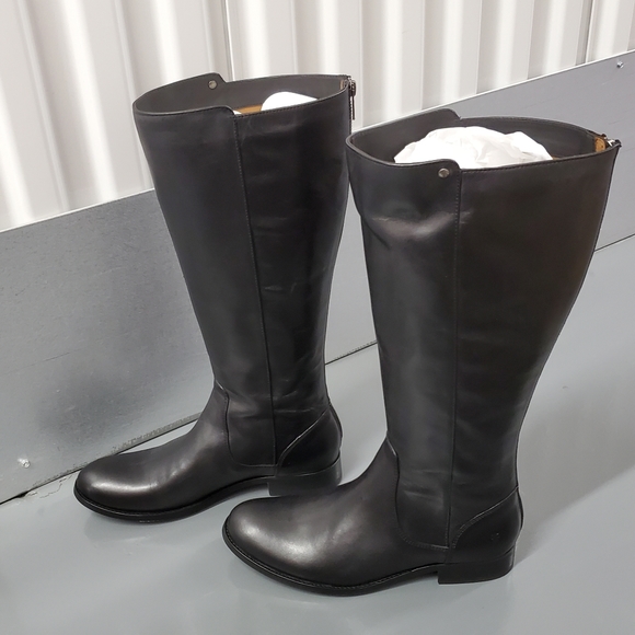 NEW Frye Stud Back Zip Boots - Picture 7 of 13